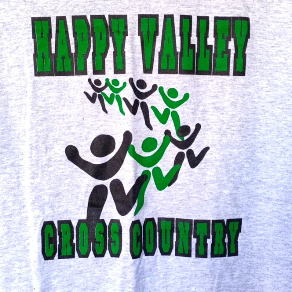 Vintage Happy Valley Cross Country t shirt. Medium. C271 - Picture 2 of 4